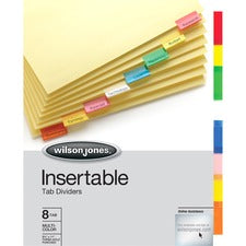 Wilson Jones Insertable Tab Dividers