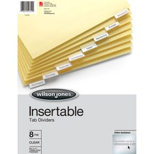 Wilson Jones Insertable Tab Dividers