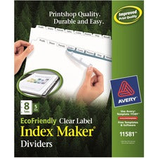 Avery Index Maker Index Divider