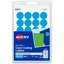 Avery Removable Color