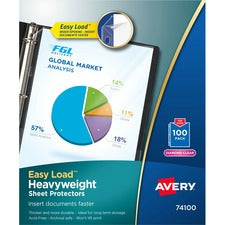 Avery Heavyweight Sheet Protectors