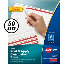 Avery Index Maker Index Divider