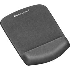 Fellowes PlushTouch&trade; Mouse Pad Wrist Rest with Microban&reg;