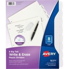 Avery Big Tab Write & Erase Dividers