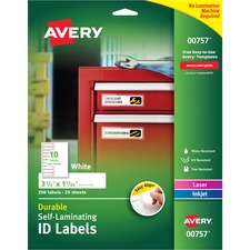 Avery Easy Align ID Label