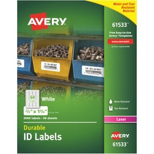 Avery TrueBlock ID Label