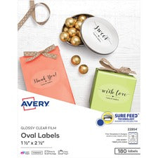 Avery Sure Feed Glossy Labels