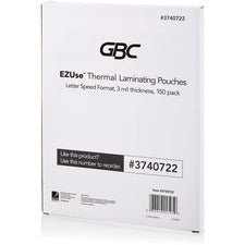 GBC Fusion EZUse Laminating Pouches