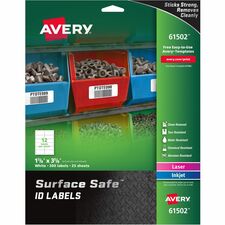 Avery Surface Safe ID Label