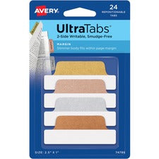 Avery UltraTabs Repositionable Margin Tabs