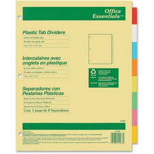 Avery Office Essentials Insertable Dividers