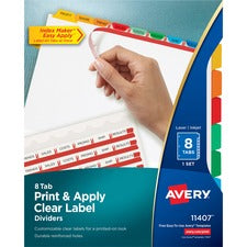 Avery Index Maker Index Divider