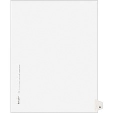 Avery Individual Legal Exhibit Dividers