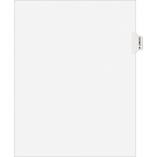 Avery Individual Legal Exhibit Dividers