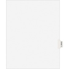 Avery Individual Legal Exhibit Dividers