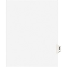 Avery Individual Legal Exhibit Dividers