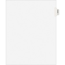 Avery Individual Legal Exhibit Dividers