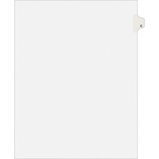 Avery Individual Legal Exhibit Dividers