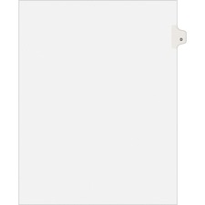 Avery Individual Legal Exhibit Dividers