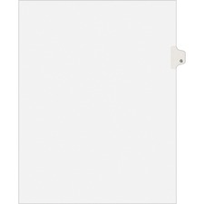 Avery Individual Legal Exhibit Dividers