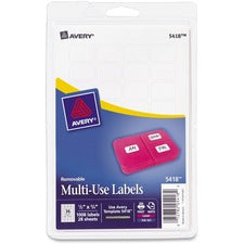 Avery Removable ID Labels