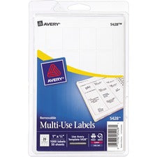 Avery Removable ID Labels