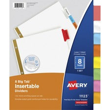 Avery Big Tab Insertable Dividers