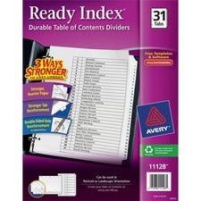 Avery Ready Index Binder Dividers