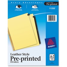 Avery Preprinted Tab Dividers