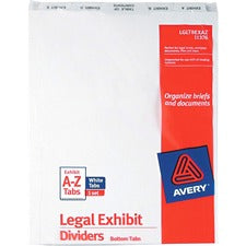 Avery Premium Collated Legal Exhibit Dividers with Table of Contents Tab