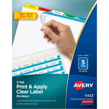 Avery Index Maker Index Divider