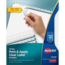 Avery Index Maker Index Divider