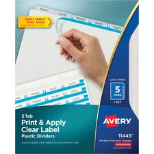 Avery Index Maker Index Divider