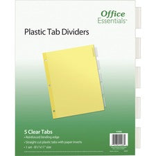 Avery Office Essentials Insertable Dividers