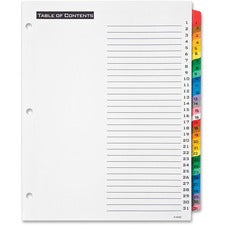 Avery Table 'N Tabs Daily Dividers