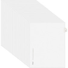 Avery Individual Legal Exhibit Dividers