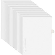 Avery Individual Legal Exhibit Dividers