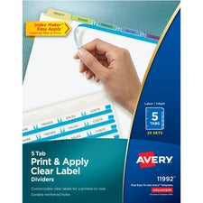 Avery Index Maker Index Divider