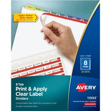 Avery Index Maker Index Divider