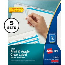 Avery Index Maker Index Divider