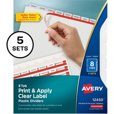 Avery Index Maker Index Divider