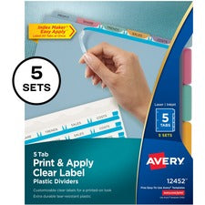 Avery Index Maker Index Divider