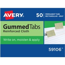 Avery Reinforced Cloth Gummed Index Tabs