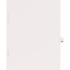 Avery Side Tab Individual Legal Dividers