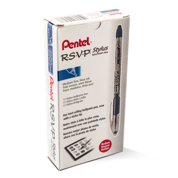 Pentel R.S.V.P. Ballpoint Pens - 12 Pack