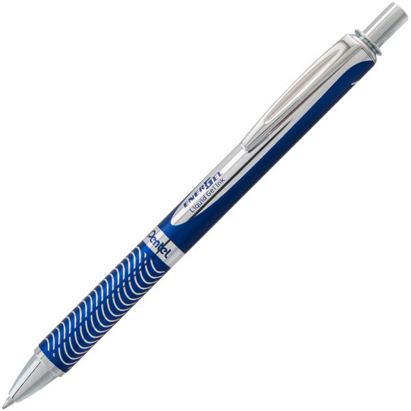 EnerGel Alloy Retractable Premium Liquid Gel Pen, (0.7mm) Metal Tip, Medium