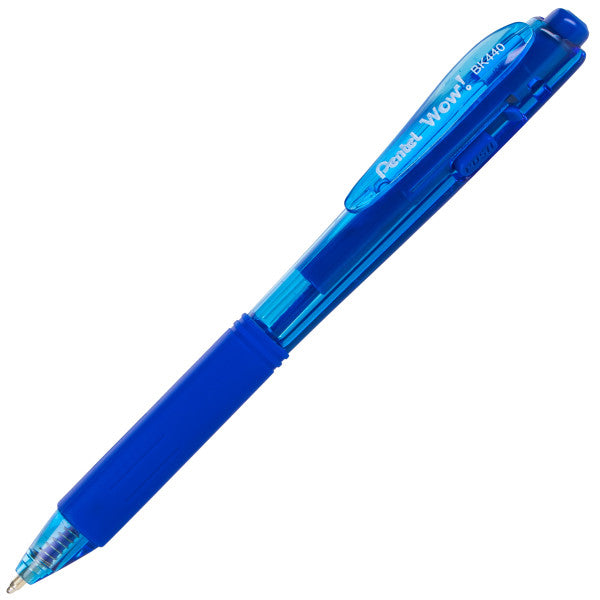 Pentel WOW! Retractable Ballpoint Pens, 1.0mm, Medium Line