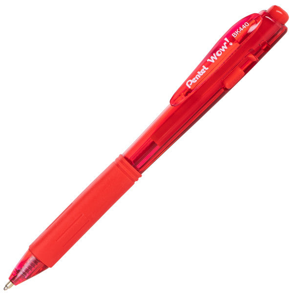 Pentel WOW! Retractable Ballpoint Pens, 1.0mm, Medium Line