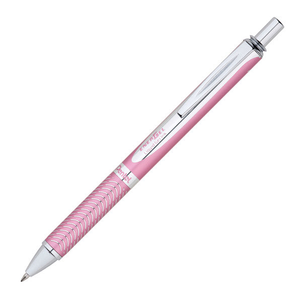 EnerGel Alloy Retractable Premium Liquid Gel Pen, (0.7mm) Metal Tip, Medium