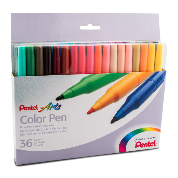 Pentel Arts Fine Point Color Pen Markers